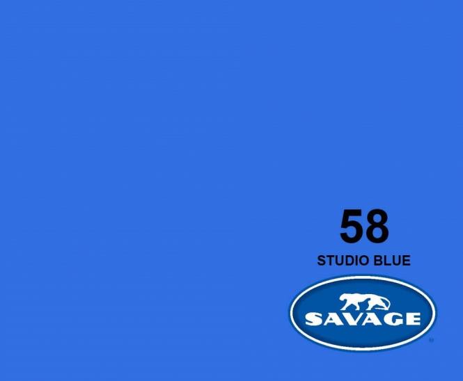 Nr. 58 Studio Blue ( ChromaKey!)2,75x11m 